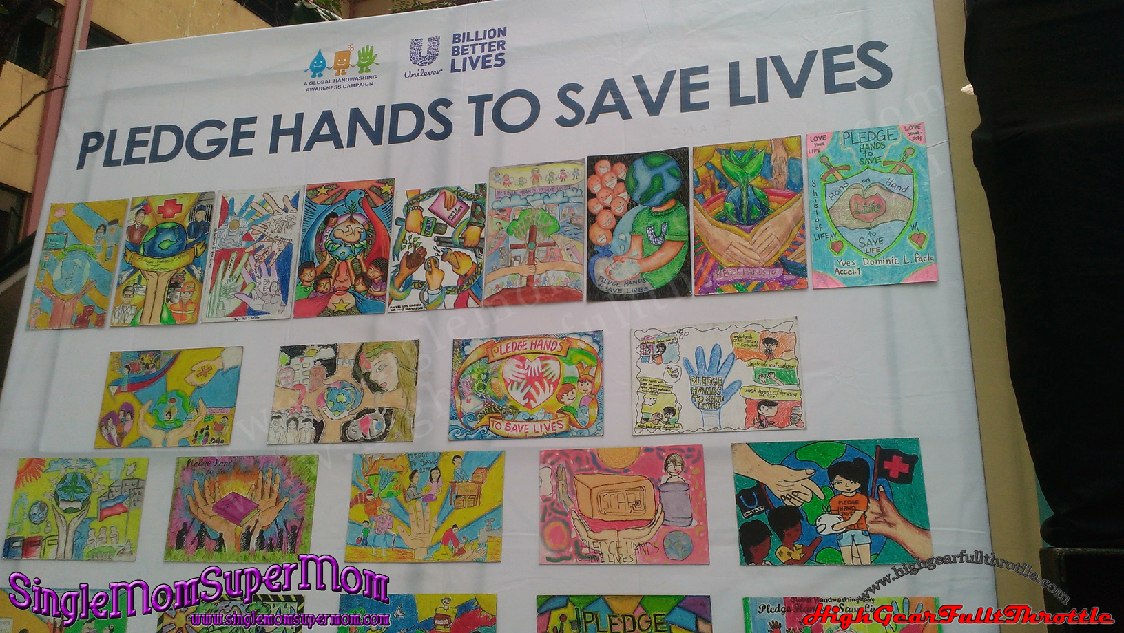 Unilever Global Handwashing Day Pledge Hands to save lives Single