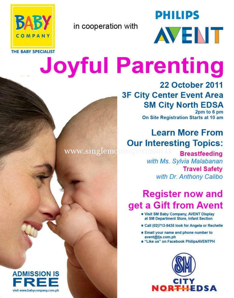 Philips Avent Joyful Parenting Seminar at SM City North