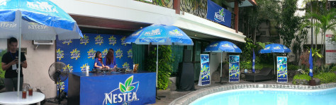 Nestea Beach Umbrellas