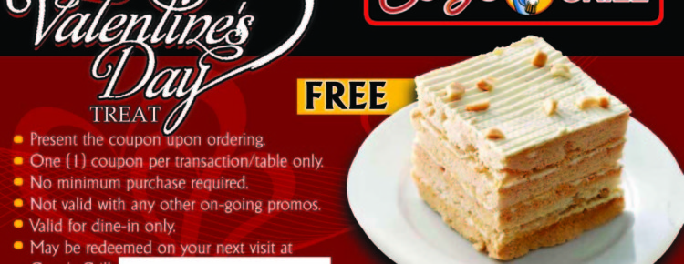 gerrys grill valentines promo