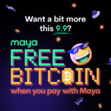 Shopping deals this 9.9 with Maya’s unique free Bitcoin promo