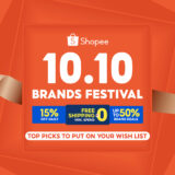 Shopee’s 10.10 Brands Festival with this cheat sheet