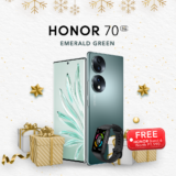 ￼HONOR 70 5G now available in Emerald Green color, still at PHP 26,990