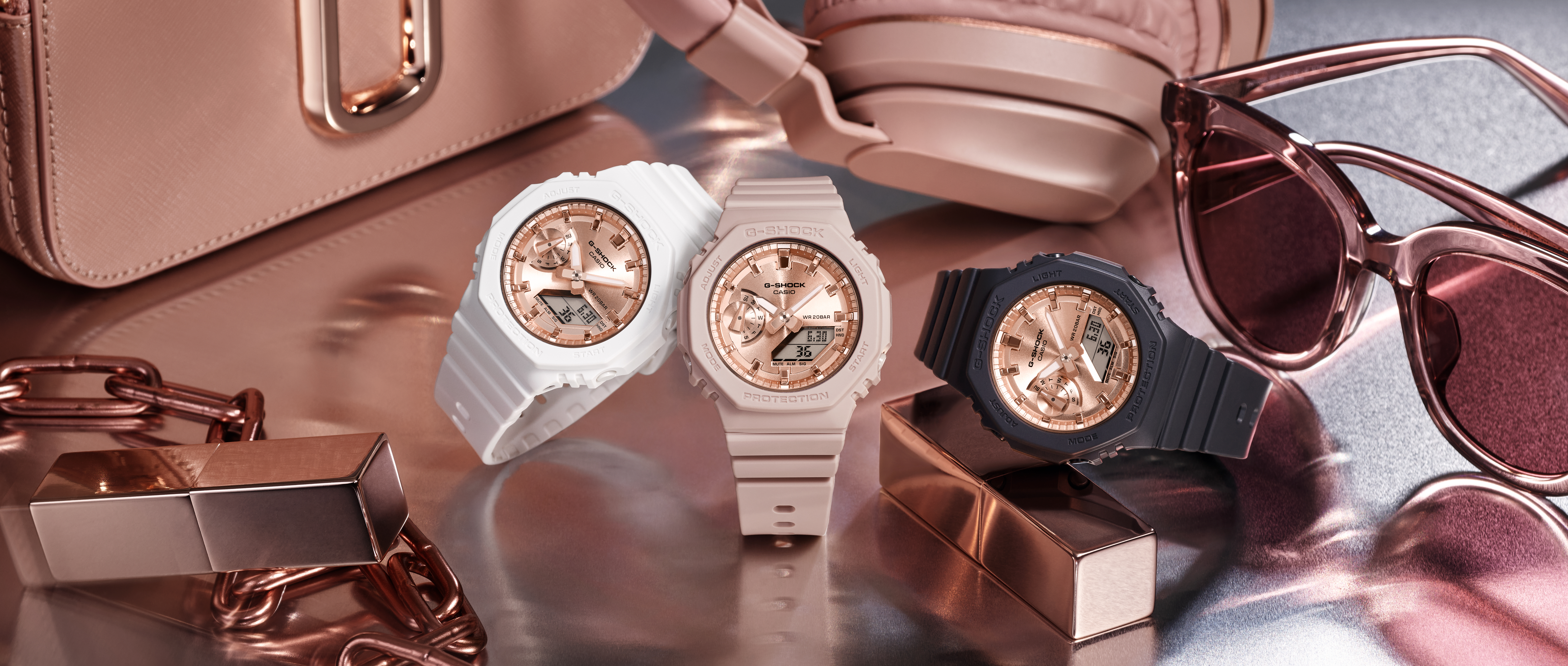 Go cool, classy or both with G-SHOCK!