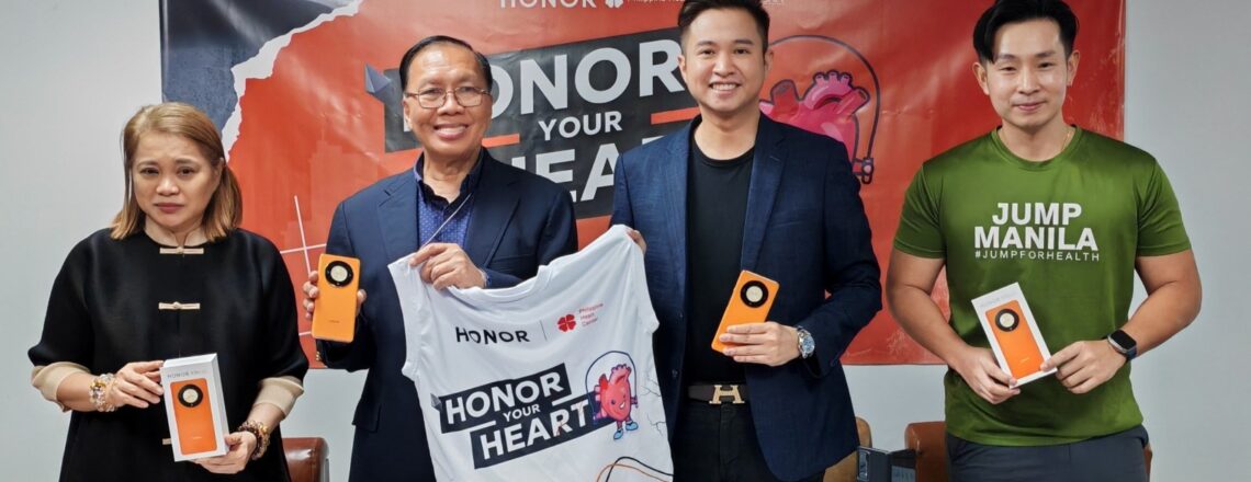 “HONOR Your Heart” is HONOR Philippines Valentine’s Campaign promoting Heart Health 