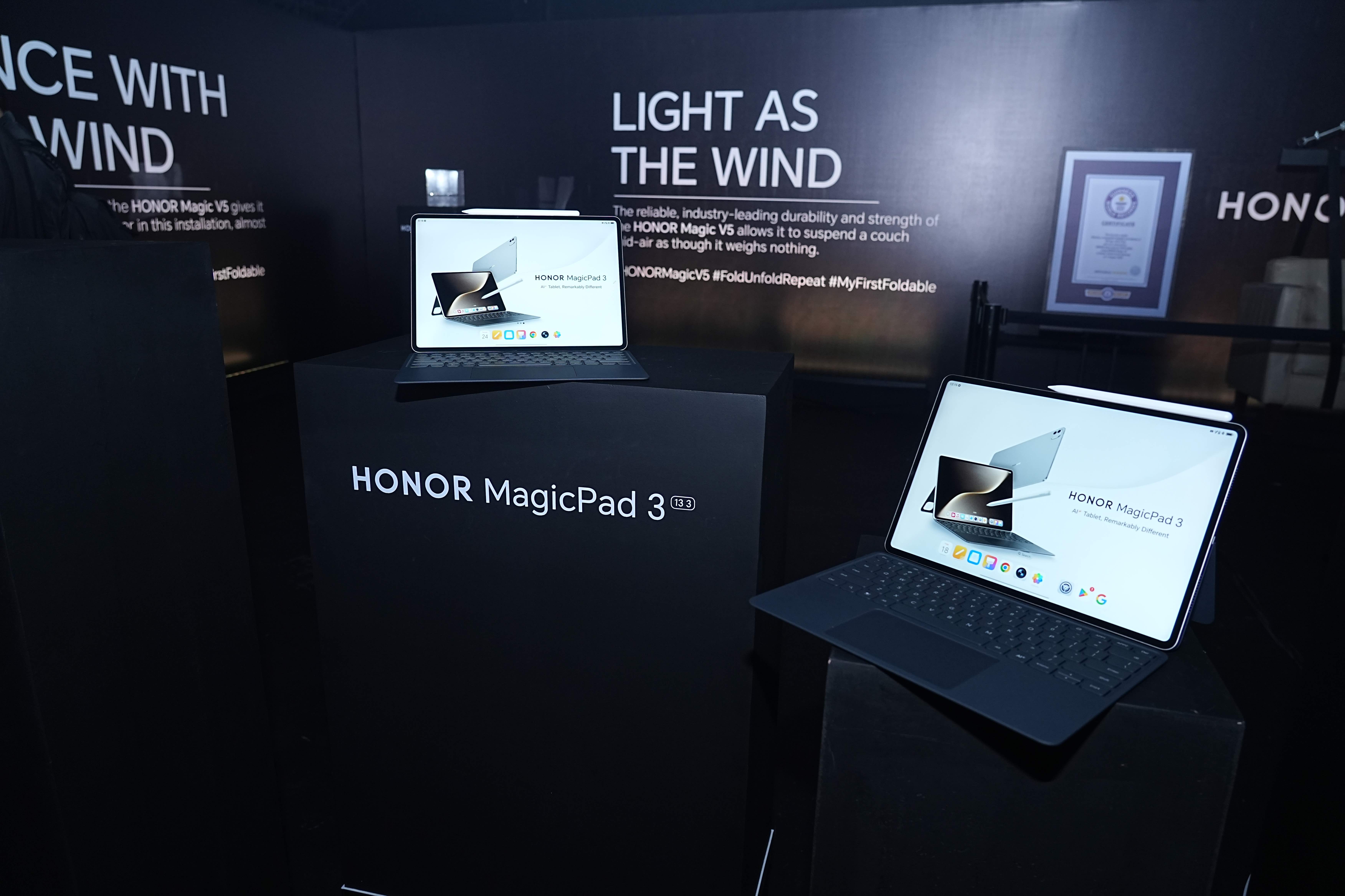 HONOR’s First Premium AI Tablet HONOR MagicPad 3 to launch on September 5! 