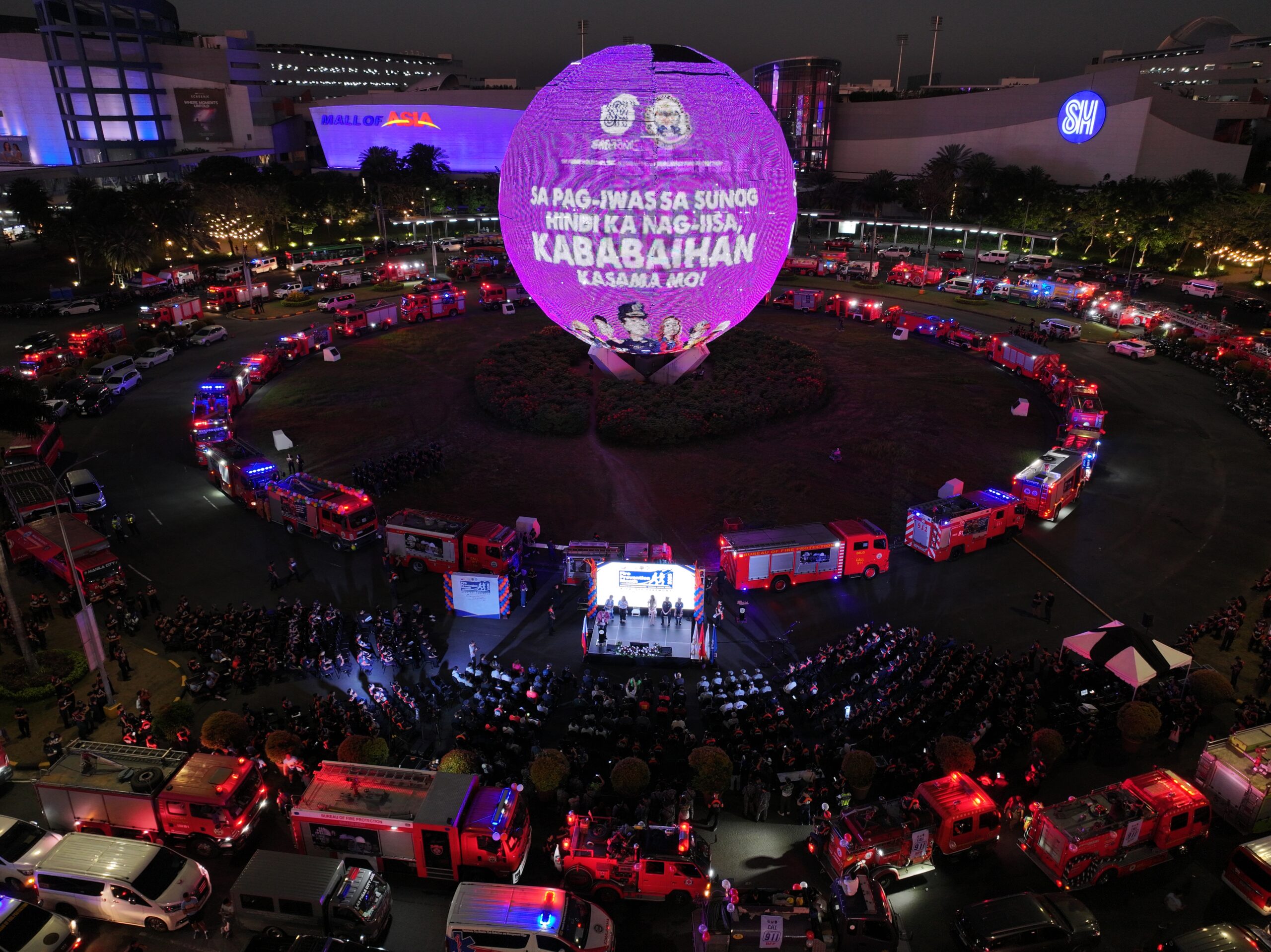 SM reinforces public safety through nationwide Fire Prevention Month programs